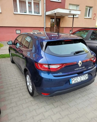 Renault Megane cena 42700 przebieg: 79027, rok produkcji 2016 z Koziegłowy małe 67